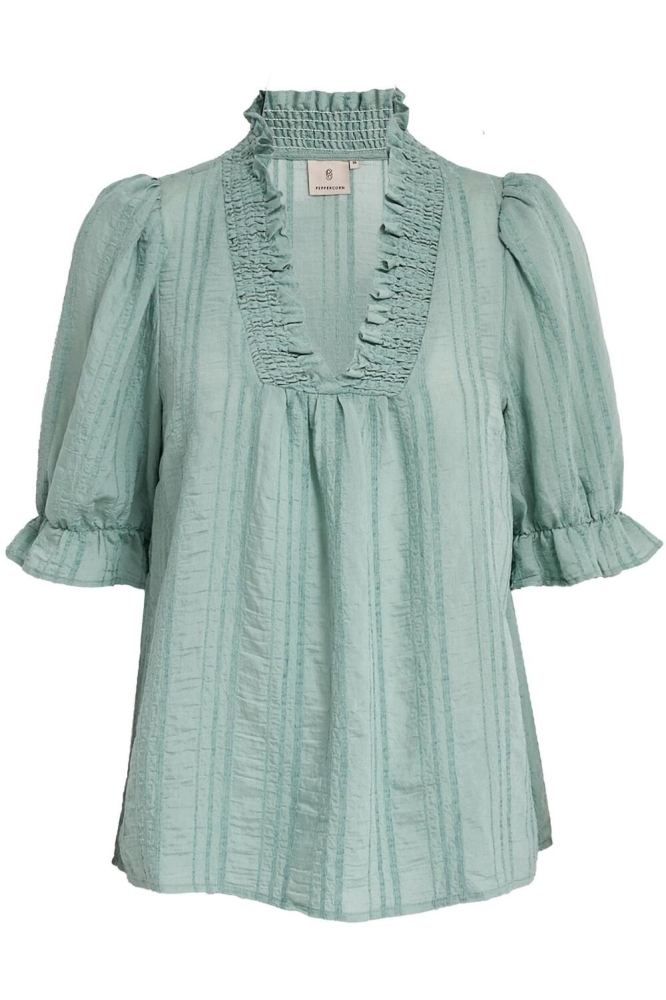 GRY SHORT BLOUSE PC8219 3006 LICHEN MINT